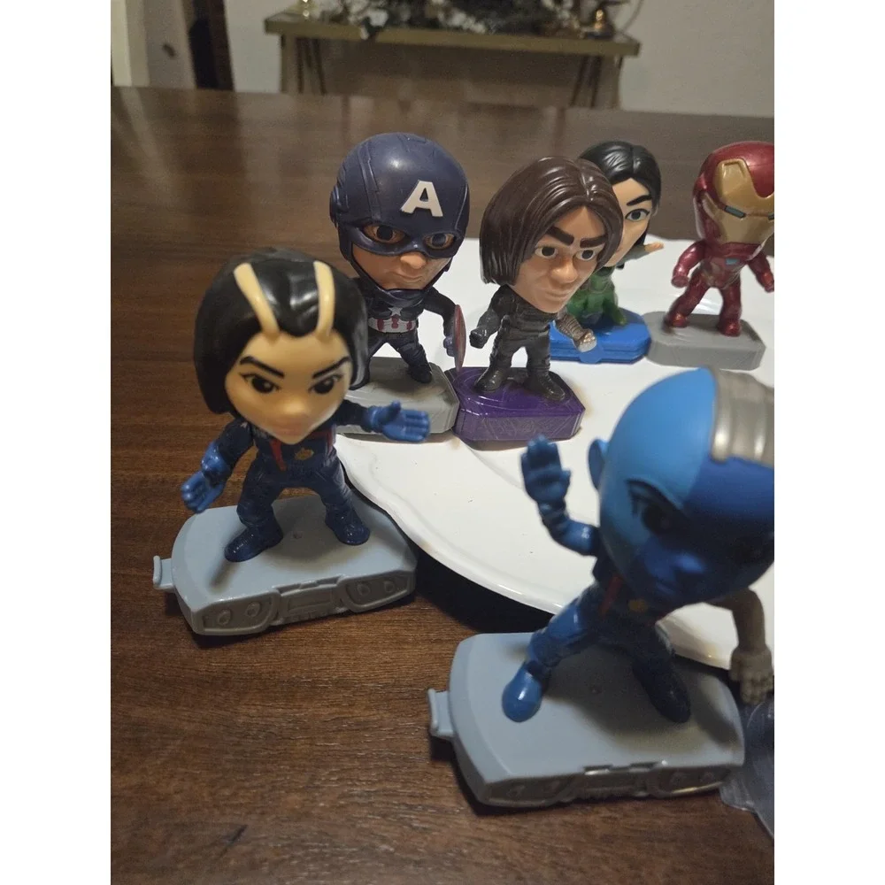 Mcdonalds Happy Meal Marvel Toys, Lot Of 10